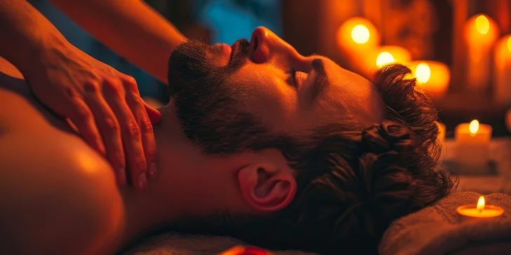 Hýčkající tantra masáž s použitím CBD olejů: 60, 90 nebo 120 min. uvolnění