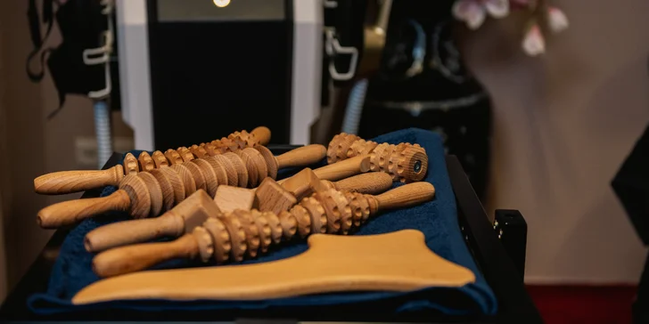 Maderoterapie obličeje, celého těla či intenzivní brazilská maderoterapie