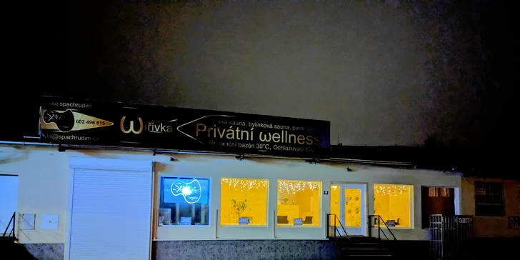 90 min. relaxu ve veřejném nebo privátním wellness ve SPA Chrudim