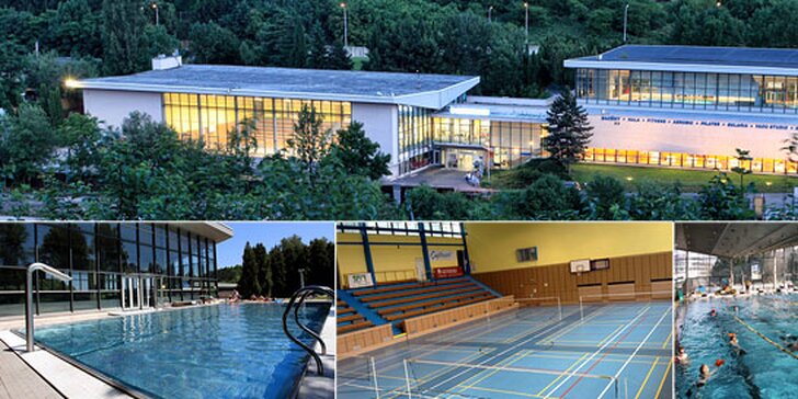 10 vstupů do bazénu se saunou a whirlpoolem nebo 10× bazén a 5× badminton