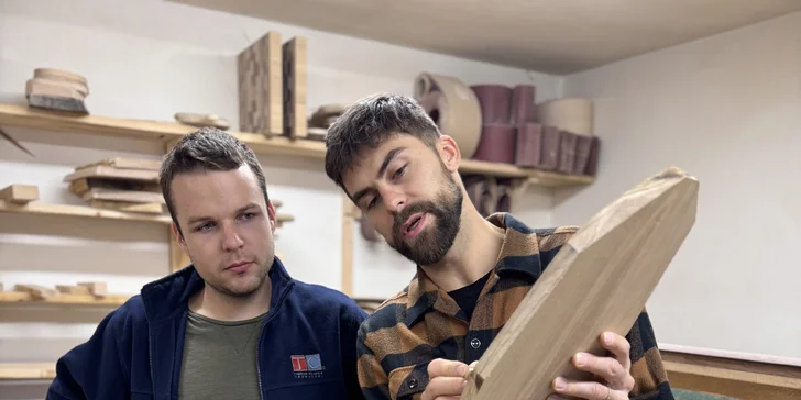 Vyrobte si své originální prkénko: 4hodinový dřevařský workshop pro 1 i 2 osoby