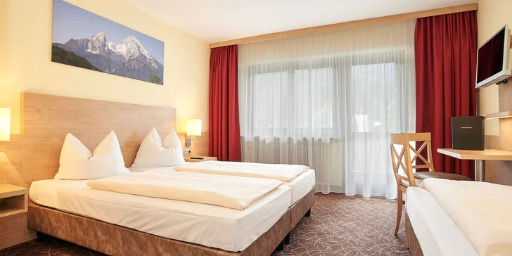 Pohoda v Bavorsku: hotel s polopenzí, neomezený wellness, dítě do 5,9 let zdarma