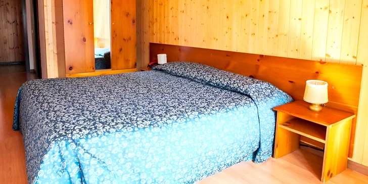 Zimní dovolená v italském středisku Folgarida-Marilleva: hotel u spodní stanice lanovky a polopenze