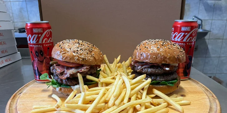 Otevřené vouchery do bistra s pizzou, burgery i denním menu a rozvoz po Opavě zdarma