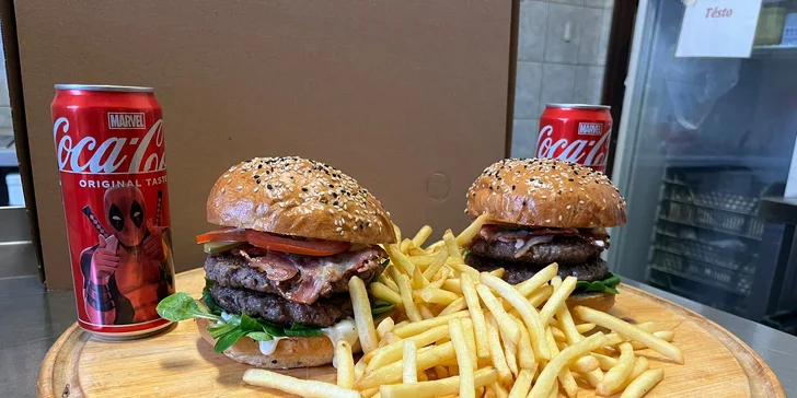 Otevřené vouchery do bistra s pizzou, burgery i denním menu a rozvoz po Opavě zdarma