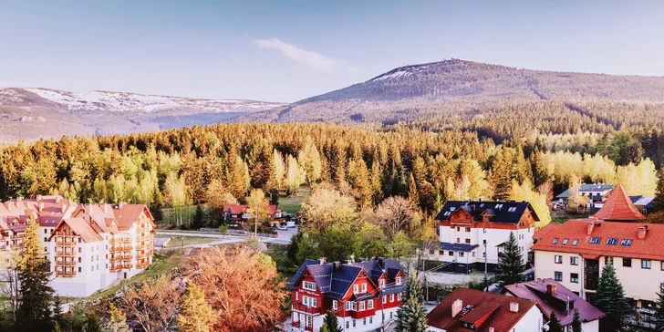 Polské Krkonoše: dovolená v hotelu se snídaní, sauna i lyžování