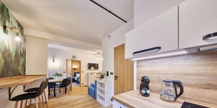 Krásné apartmány v Podkrkonoší: ubytování se snídaní i voucher do restaurace