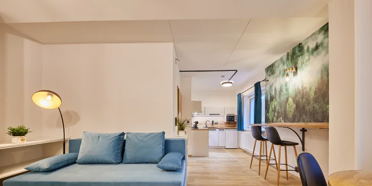 Krásné apartmány v Podkrkonoší: ubytování se snídaní i voucher do restaurace