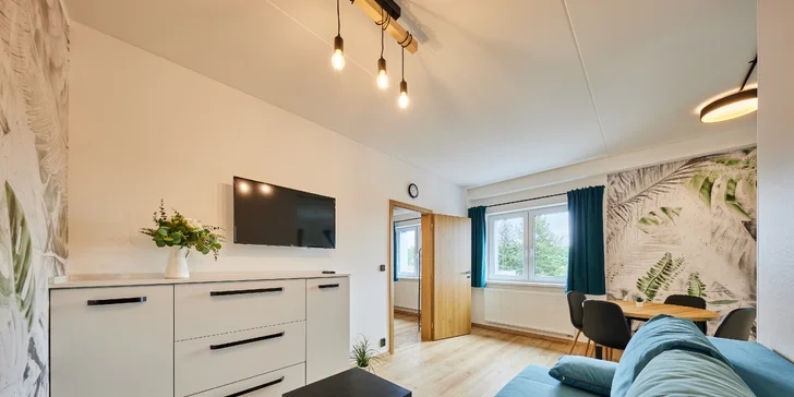 Krásné apartmány v Podkrkonoší: ubytování se snídaní i voucher do restaurace
