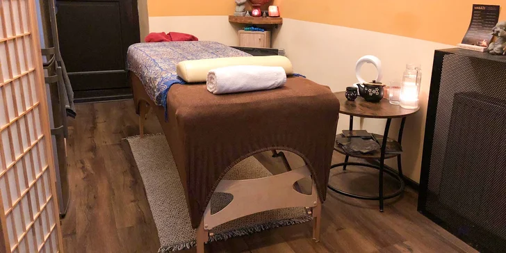 60–120 min. masáže podle výběru: terapeutická, rehabilitační, relaxační, zdravotní či hloubková