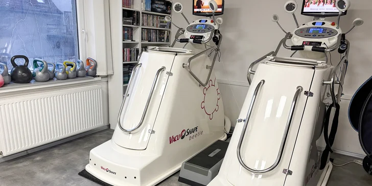 VacuShape a Lymphastim: ošetření na formování postavy, redukci celulitidy a podporu lymfy