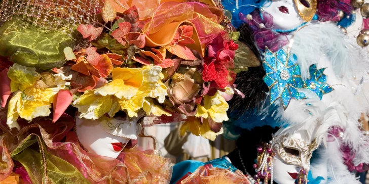 Čtyřdenní zájezd na karneval v Benátkách s plavbou po ostrovech i ubytováním