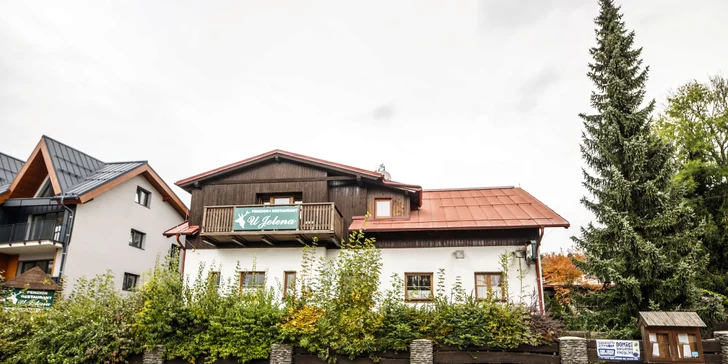 Útulný penzion v Železné Rudě: pobyt se snídaní pro 2-4 osoby, v okolí výlety i skiareály