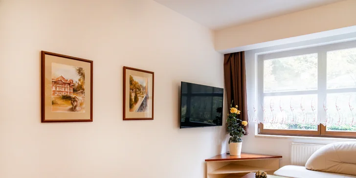 Apartmány se snídaněmi přímo v Luhačovicích na kolonádě