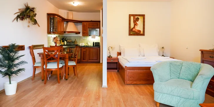 Apartmány se snídaněmi přímo v Luhačovicích na kolonádě