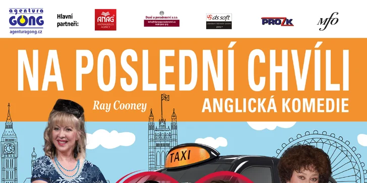 Vstupenka na divadelní komedii Na poslední chvíli