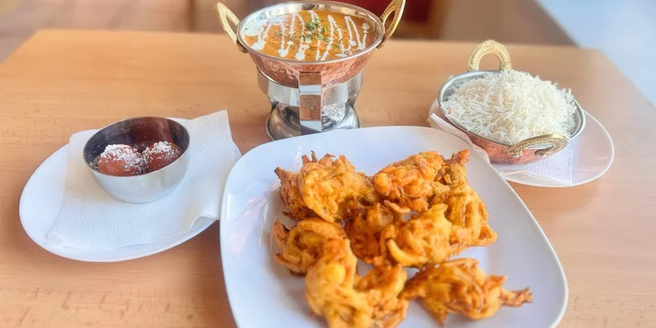 3chodové indické menu podle výběru pro 2 nebo 4 osoby