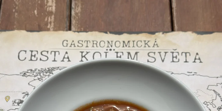 Vouchery na gastronomickou cestu kolem světa v hodnotě 500 až 2000 Kč