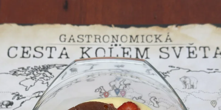 Vouchery na gastronomickou cestu kolem světa v hodnotě 500 až 2000 Kč