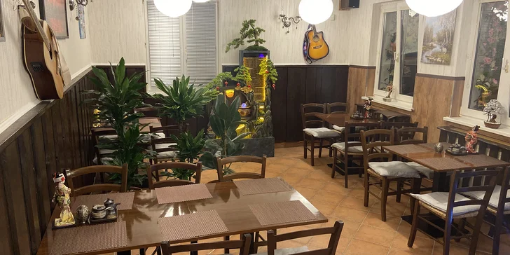 Hostina s příchutí Asie: otevřené vouchery na 250 až 1000 Kč