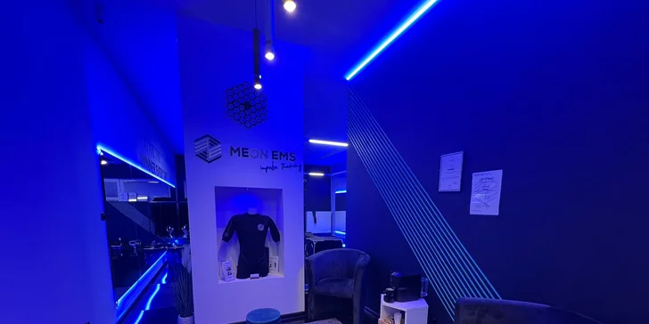 Zkušební VIP trénink EMS vč. masáže a nápoje pro 1 nebo 2 osoby