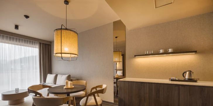 5* hotel v polských Krkonoších: snídaně nebo polopenze i vstup do wellness s termální vodou
