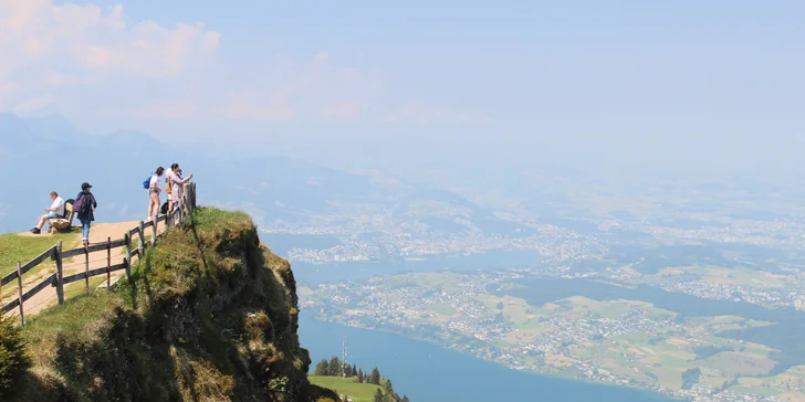 Výlet do Švýcarska: zubačkou na horu Rigi a lodí do Luzernu, vč. dopravy autobusem