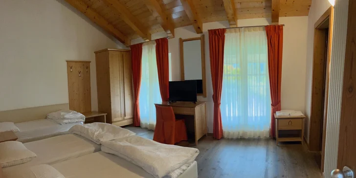 Zima v italských Alpách: polopenze a sleva na skipas
