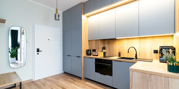 Relax i aktivní dovolená v polských Krkonoších: moderní apartmány, neomezená sauna