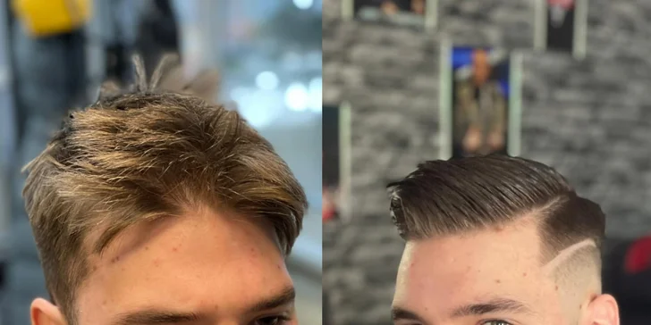 Dětský střih nebo pánský full servis s péčí o vlasy, vousy a pleť v barber shopu