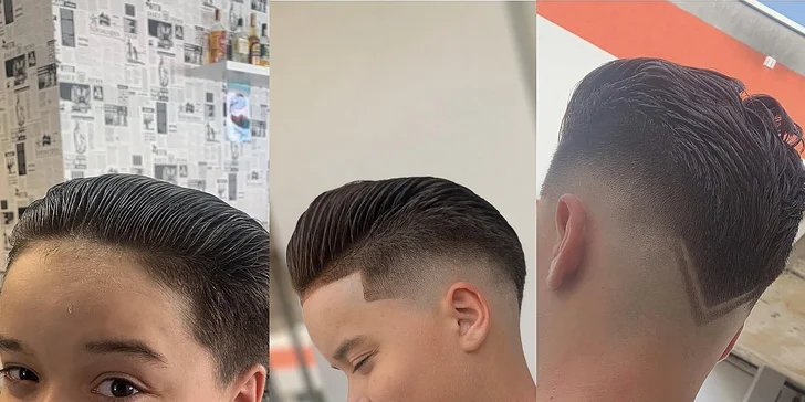 Dětský střih nebo pánský full servis s péčí o vlasy, vousy a pleť v barber shopu