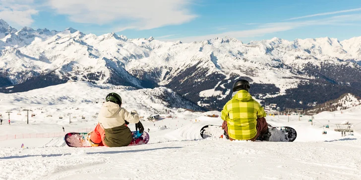 Zima v italských Alpách: polopenze a sleva na skipas
