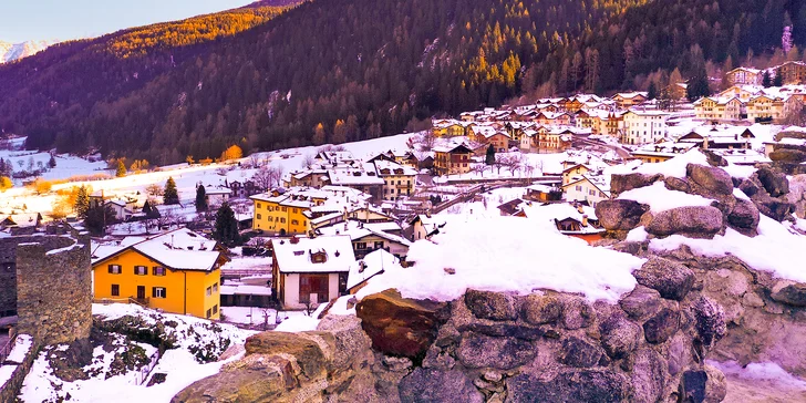 Zima v italských Alpách: polopenze a sleva na skipas