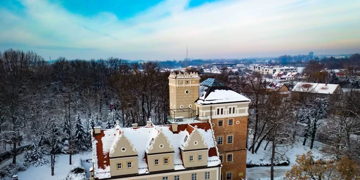 Zámecká romantika u Vratislavi: snídaně či polopenze, neomezený wellness a krásné okolí