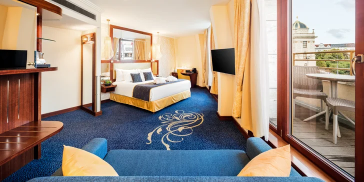 Čarokrásný pobyt se snídaní přímo na Václavském náměstí: 5* hotel ukrývající nebývalý luxus