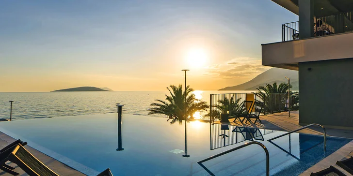 All inclusive dovolená v Chorvatsku: 4* hotel pro celou rodinu přímo u pláže, bazény, animace
