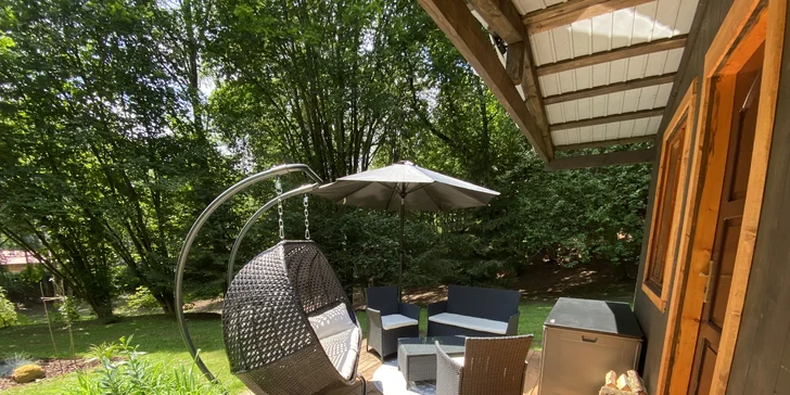 Útulný Tiny House v přírodě Podkrkonoší pro 2 osoby