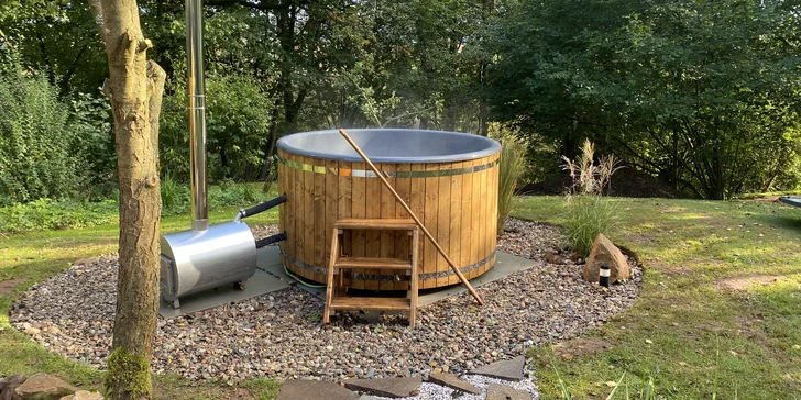 Útulný Tiny House v přírodě Podkrkonoší pro 2 osoby