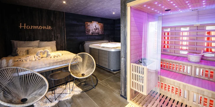 Privátní wellness: sauna i vířivka na 1 či 2,5 hodiny pro 2 osoby