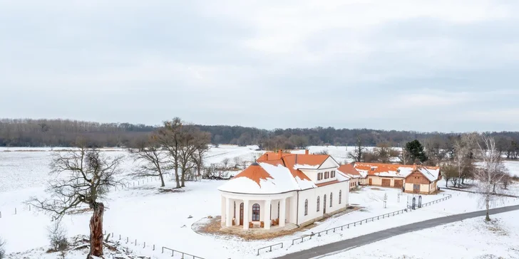 Příjemný pobyt nedaleko Valtic a Lednice se snídaní a privátním wellness