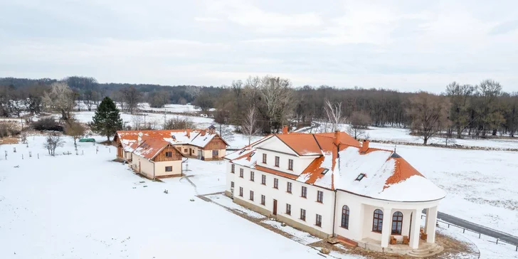 Příjemný pobyt nedaleko Valtic a Lednice se snídaní a privátním wellness