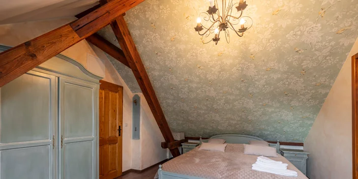 Příjemný pobyt nedaleko Valtic a Lednice se snídaní a privátním wellness