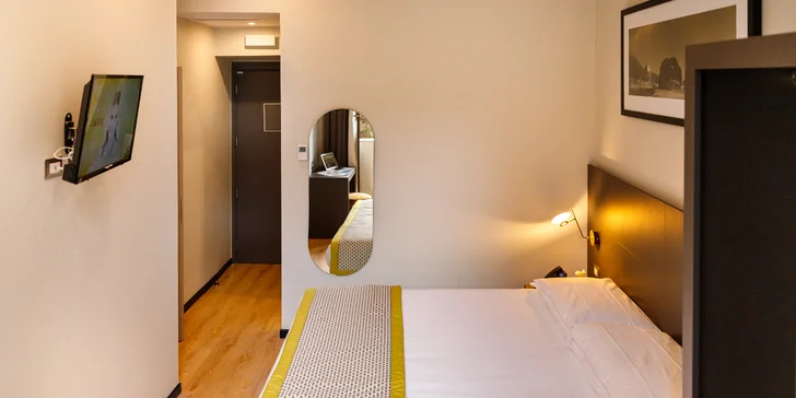 Hotel v centru Říma jen 1,7 km od Kolosea a 2,9 km od Fontány di Trevi: pobyt se snídaní