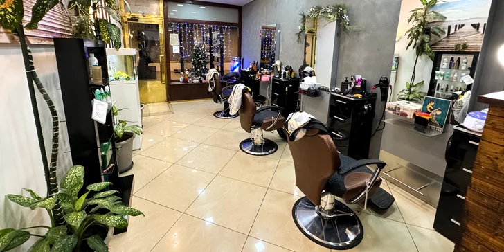 Pořádná barber péče: střih pro chlapce i pány nebo úprava vousů