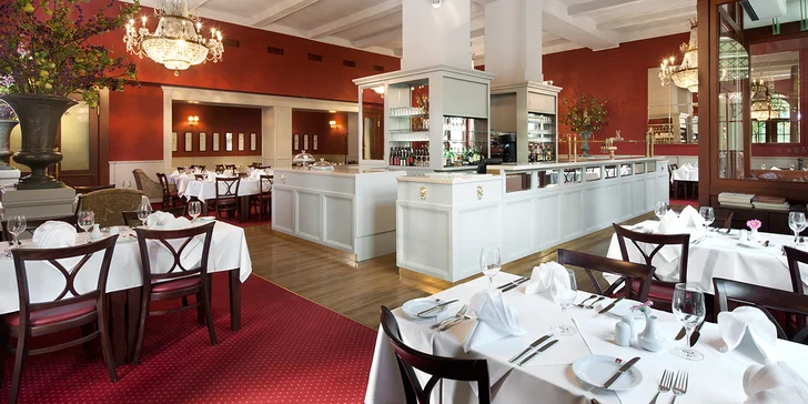 Snídaně formou neomezeného bufetu v Clarion Grandhotelu Zlatý Lev