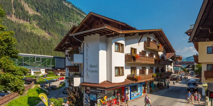 Dovolená v Mayrhofenu v Zillertalských Alpách: 3* hotel v Zillertalu, snídaně i výlety
