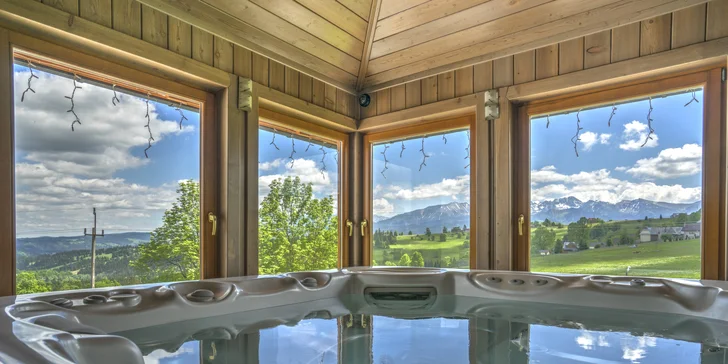 Relax v polských Tatrách: 3* hotel se snídaní, výhled na hory, neomezený wellness