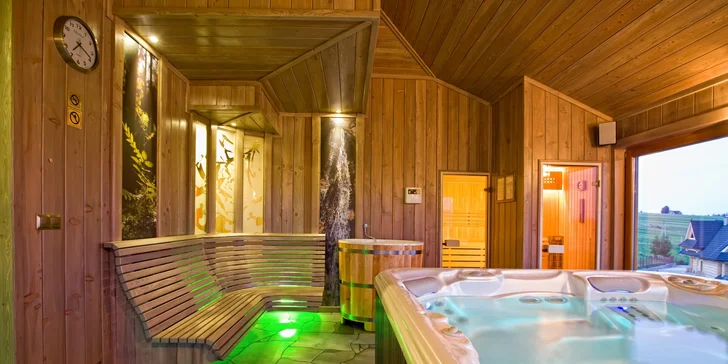 Relax v polských Tatrách: 3* hotel s jídlem, výhled na hory, neomezený wellness