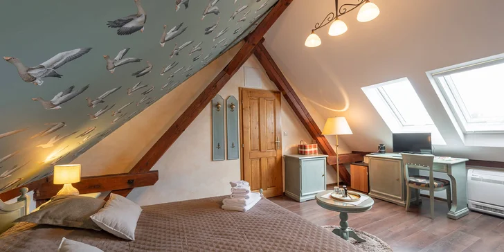 Příjemný pobyt nedaleko Valtic a Lednice se snídaní a privátním wellness