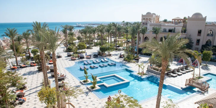 Letecký zájezd do Egypta: 5* hotel v Hurghadě jen pro dospělé, pláž, bazény a all inclusive